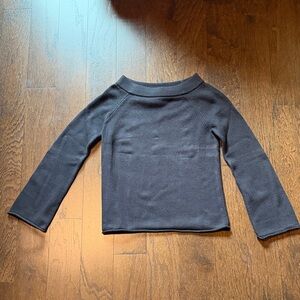 LOFT Black Long Sleeve Top